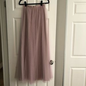 Jenny Yoo Tulle Maxi Skirt Size 4